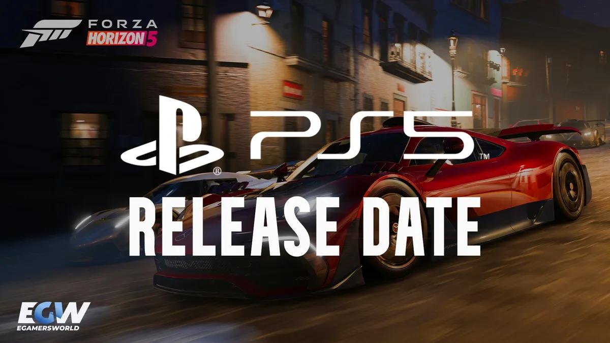 Forza Horizon 5 Preload Date Announced for PS5