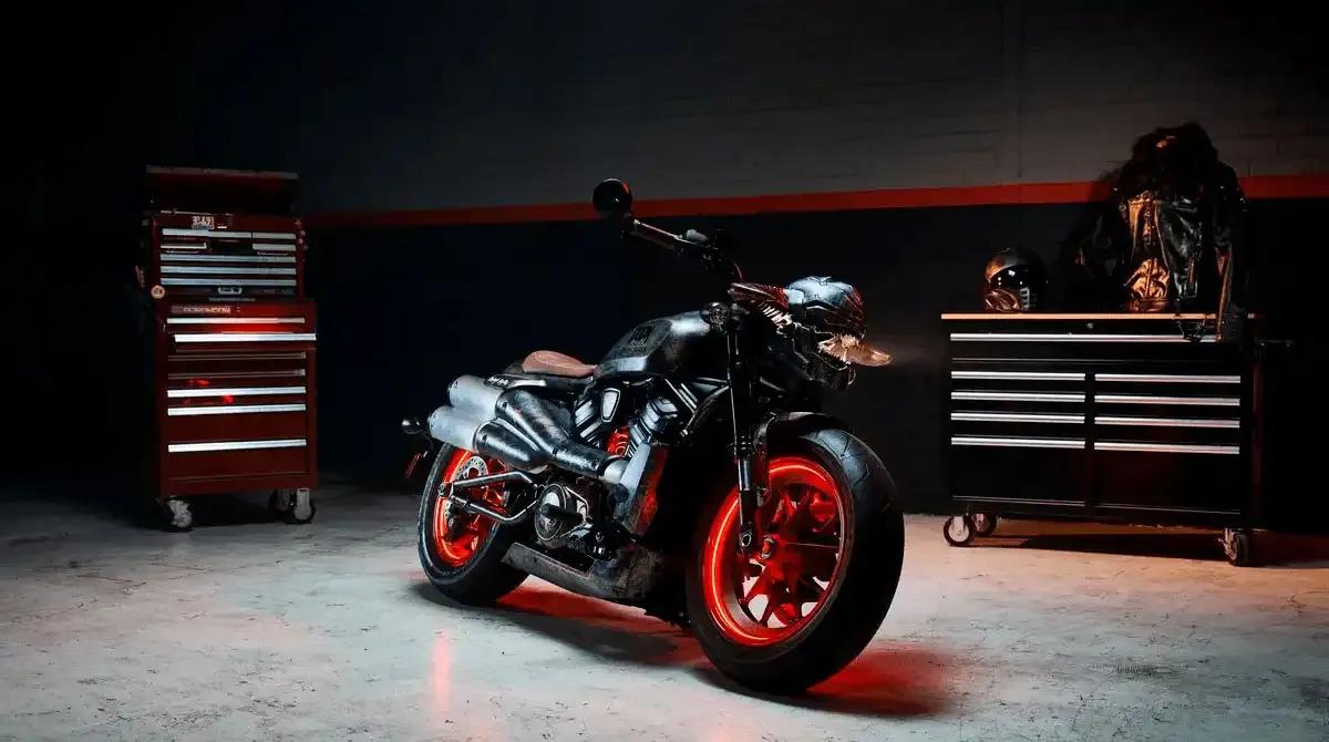 Bethesda Unveils DOOM: The Dark Ages-Themed Harley-Davidson Sportster S