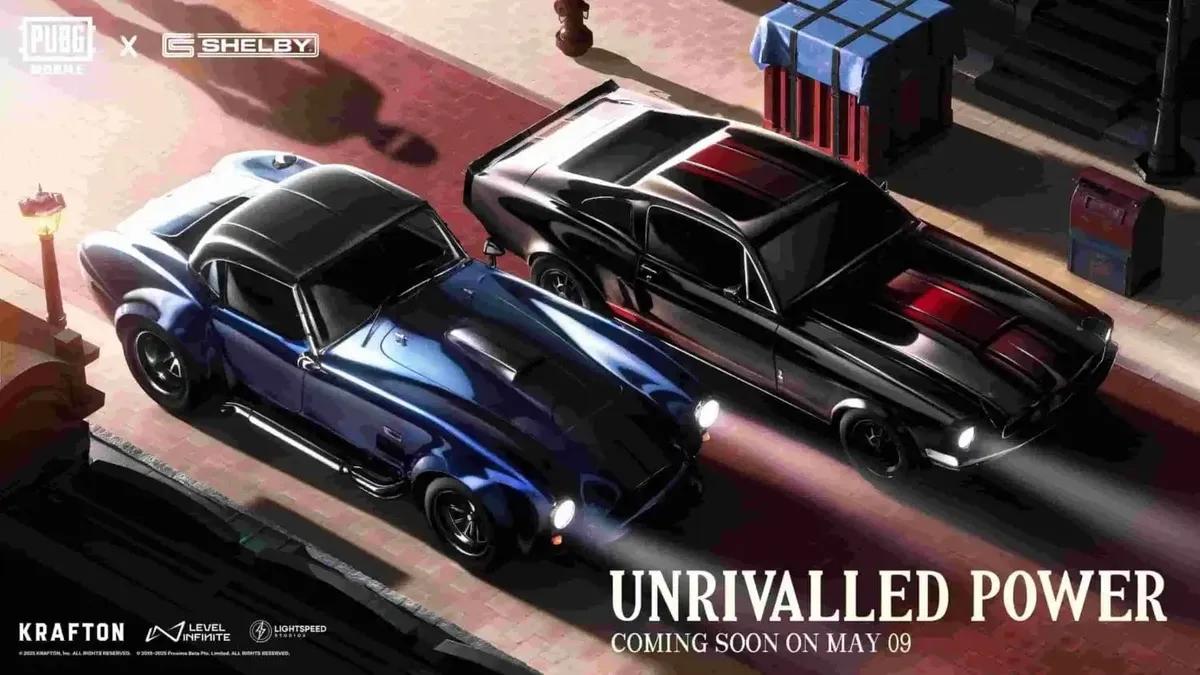 PUBG Mobile x Shelby American: High-Octane Cars, Custom Skins, and Exclusive Rewards in New Motor Cruise Event