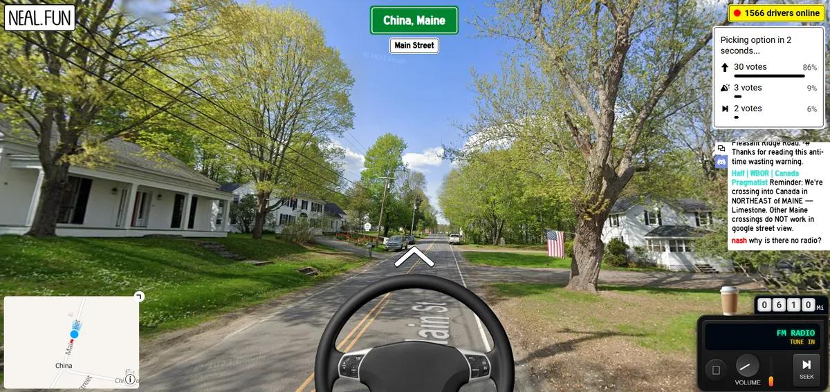 Internet Roadtrip Turns Google Maps into a Game