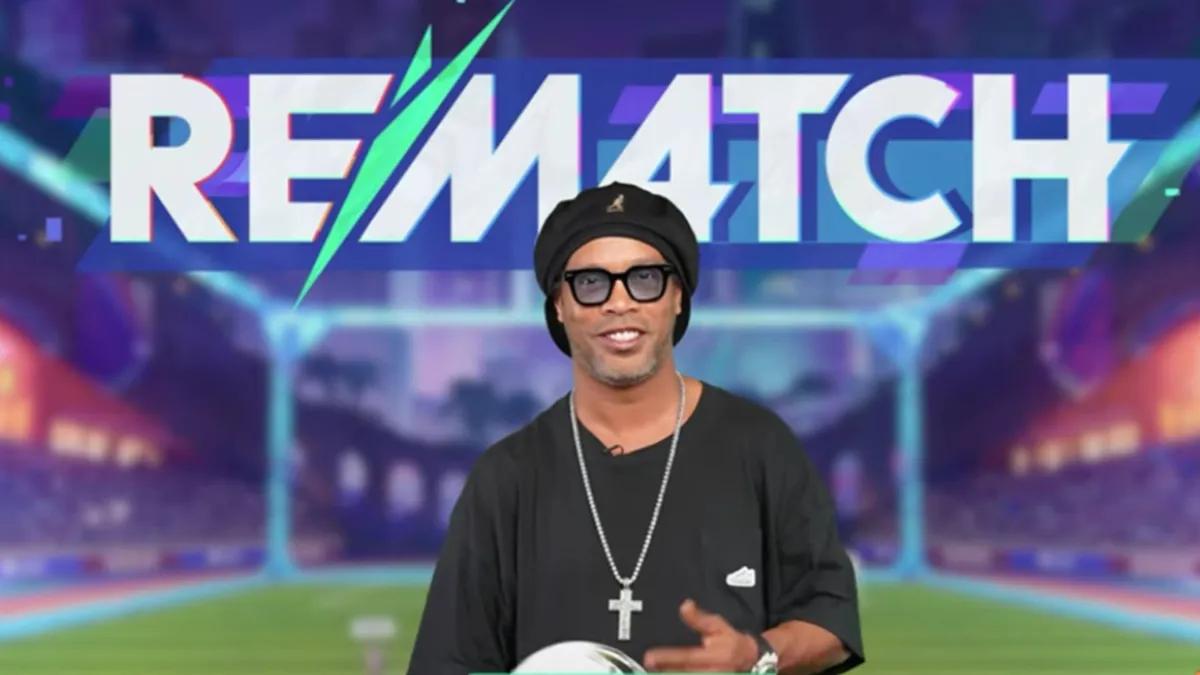 Ronaldinho Becomes the Face of Rematch — A New Arcade Football Game from Sloclap