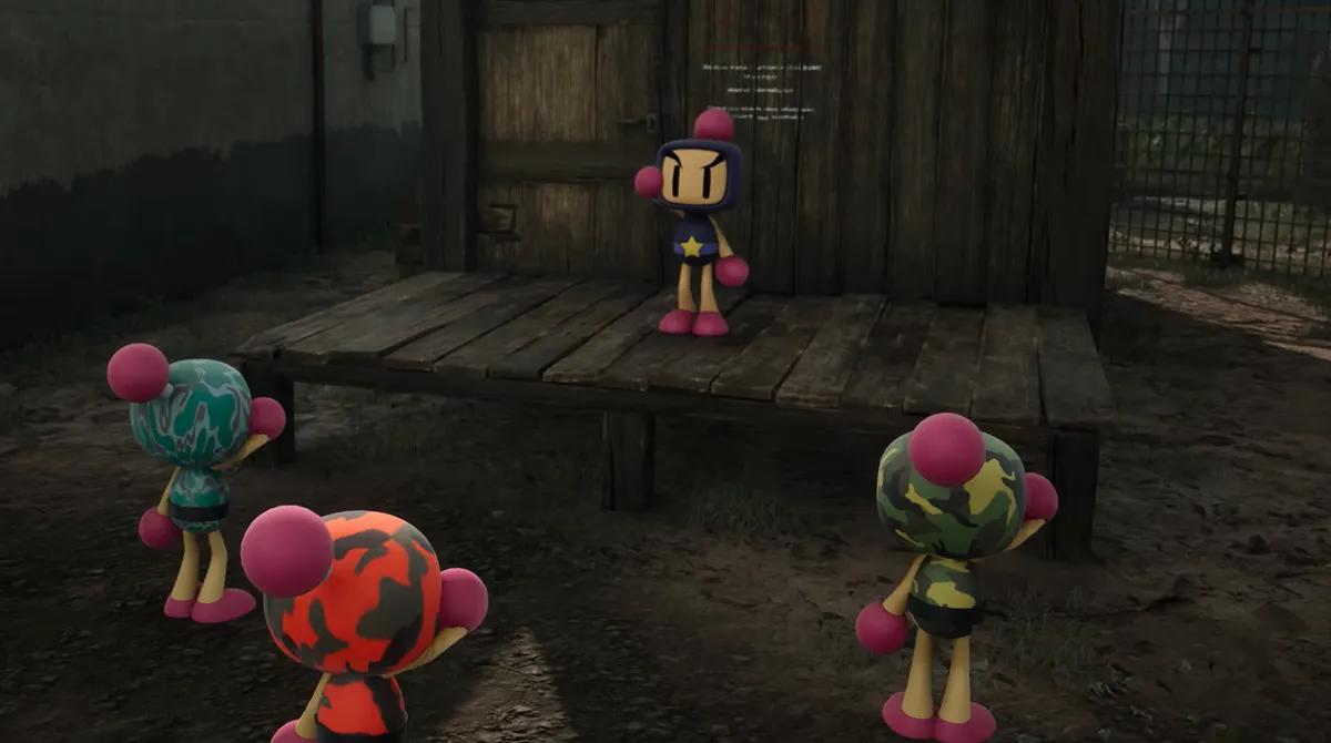 Metal Gear Solid Delta Gives Xbox Players a Bomberman Battle Instead of Monkeys