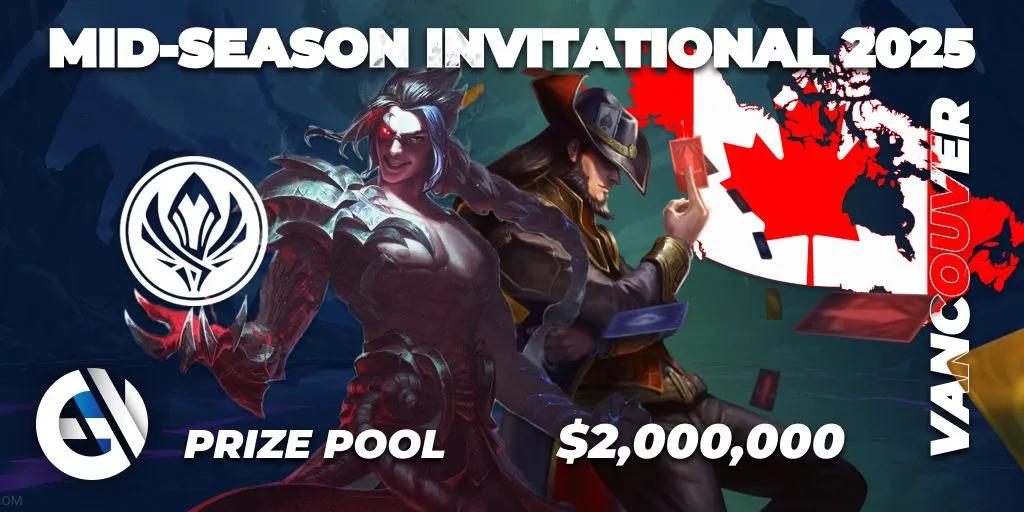 Riot Games Reveals MSI 2025 Stream Drops, Twitch Rewards, and Pick’ems Prizes