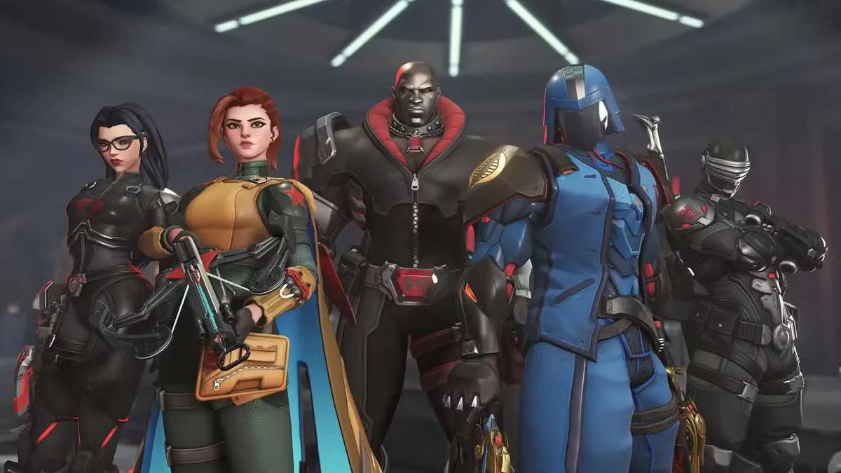 Overwatch 2 Unveils G.I. Joe Crossover Skins and In-Game Event, Launching July 1