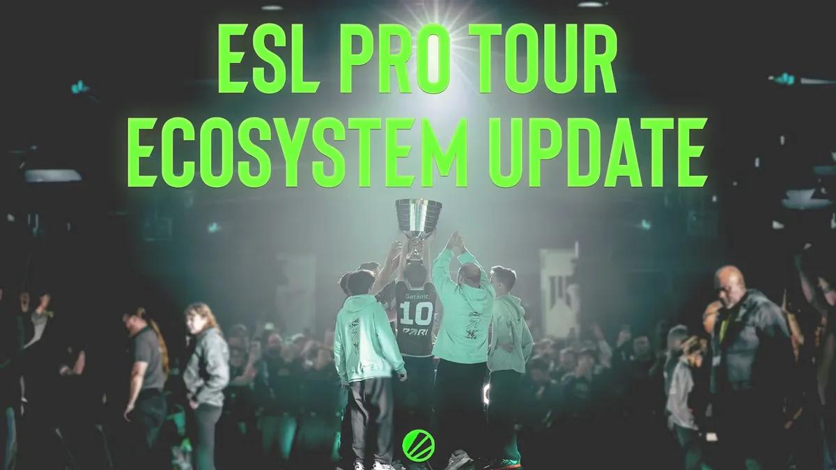 ESL Dota 2 ecosystem update - new format and more tournaments