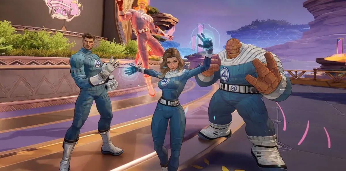 Marvel Rivals Unveils Fantastic Four MCU Skins