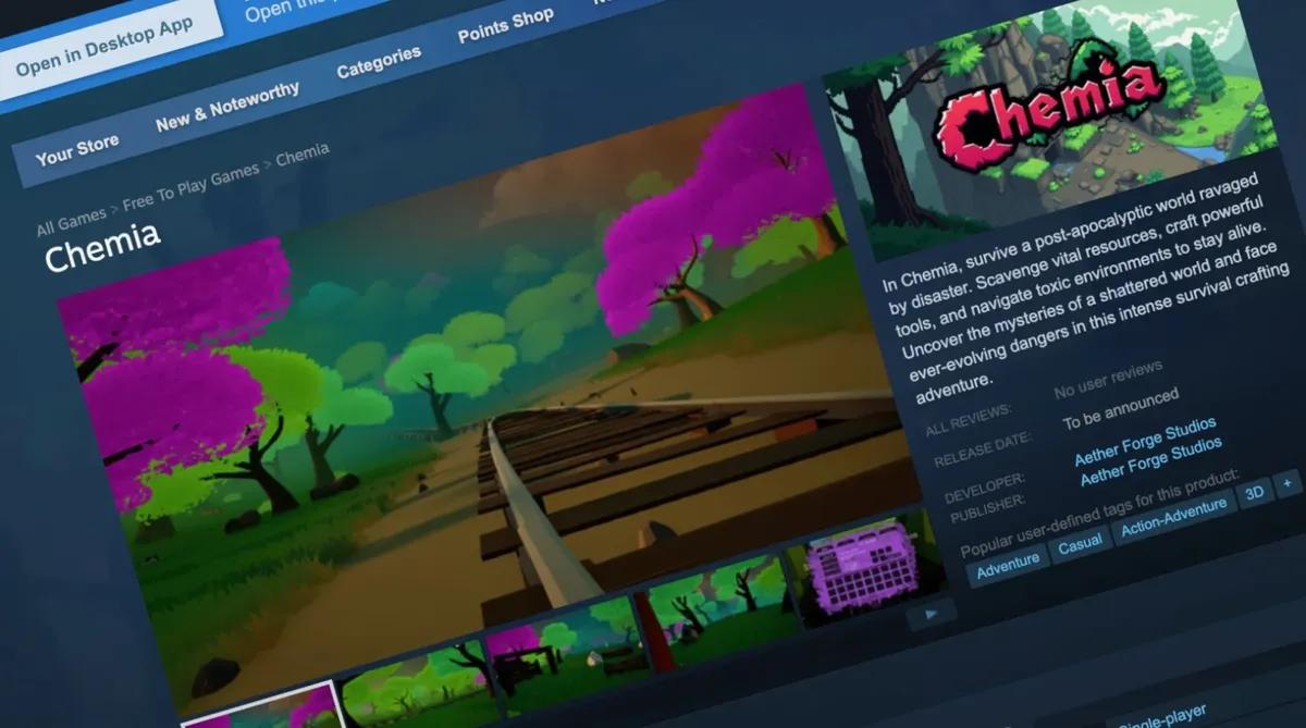 Chemia on Steam Is Disguising Malware in Game Updates