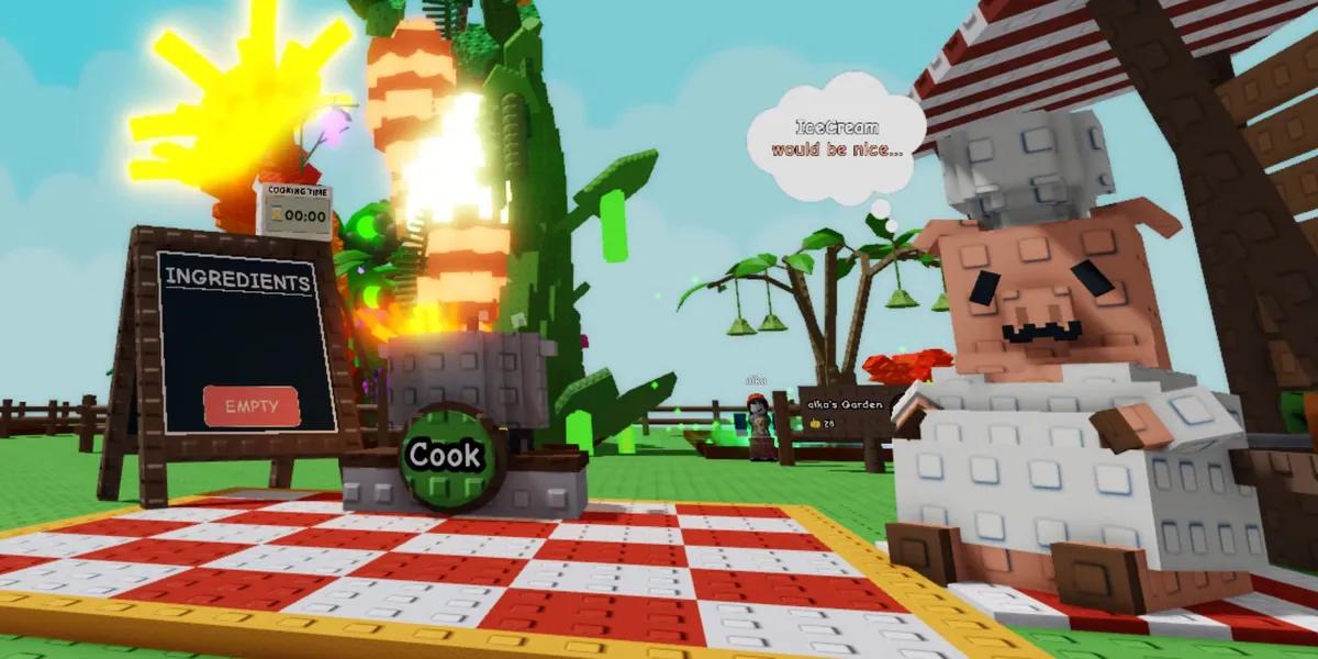 Grow a Garden Trading and Cooking Event Update