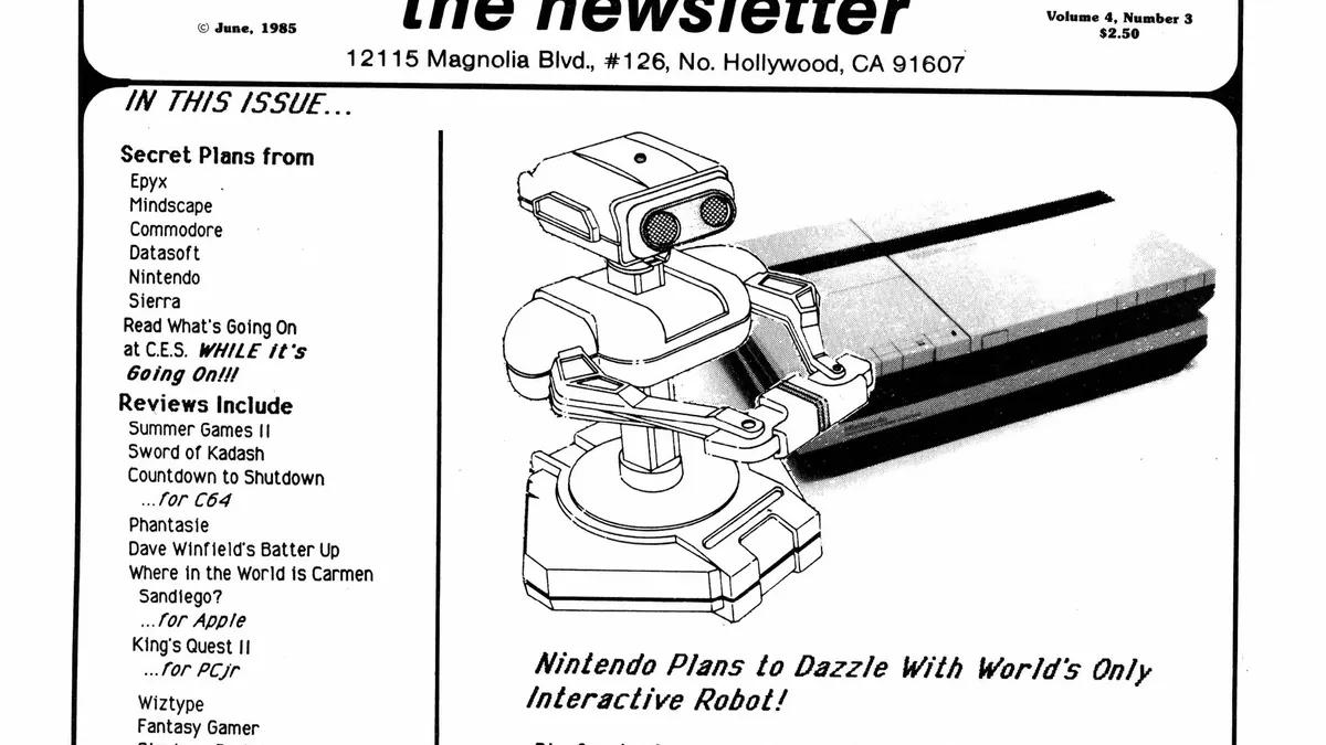 Computer Entertainer, Magazine from the 80s, Goes Fully Digital and Free