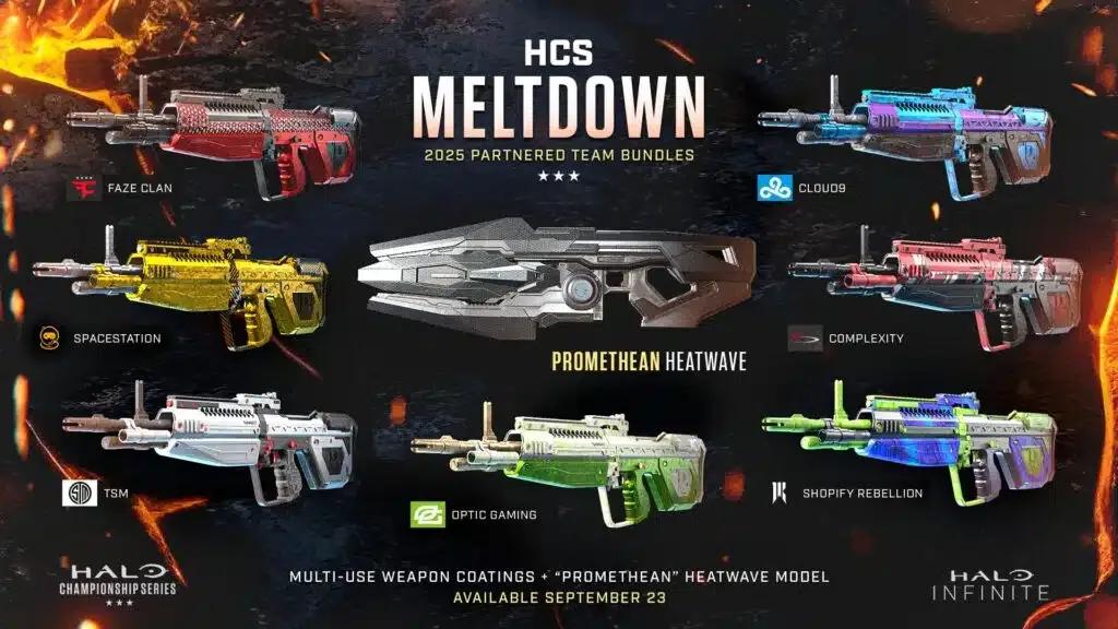 Halo Esports HCS Meltdown Team Bundles