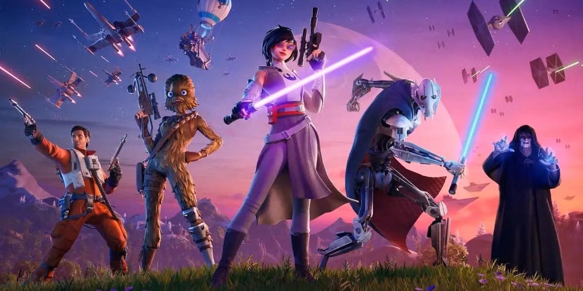 Fortnite Leak Teases Massive Star Wars Crossover Featuring The Mandalorian and Grogu