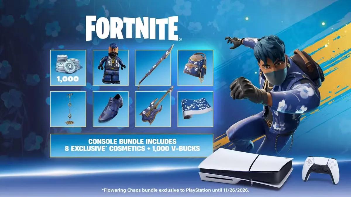 Sony Confirms 2025 Black Friday PS5 Bundle Featuring Fortnite: Flowering Chaos