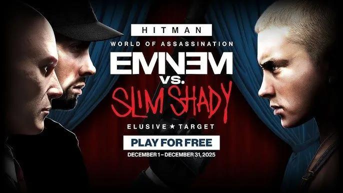 Hitman Teams Up with Eminem: Hunt Down the Real Slim Shady This December!