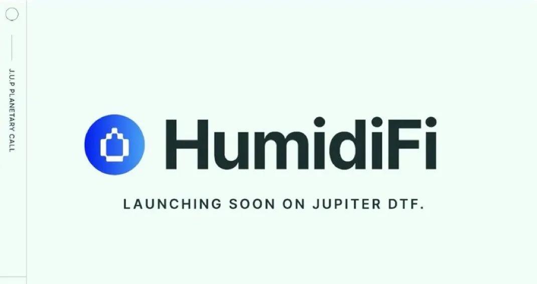 Jupiter Announces Launch Date for First Token Sale: $WET from HumidiFi Starts on December 3