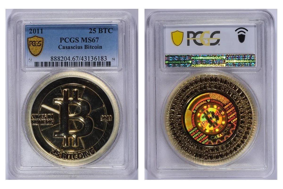 2,000 Ultra-Rare BTC Emerge from Dormancy: Two Casascius Coins Activated After 13 Years of Inactivity