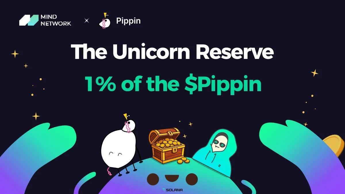 Mind Network Launches "Unicorn Reserve": 1% of Pippin Tokens to Incentivize FHE Stakers