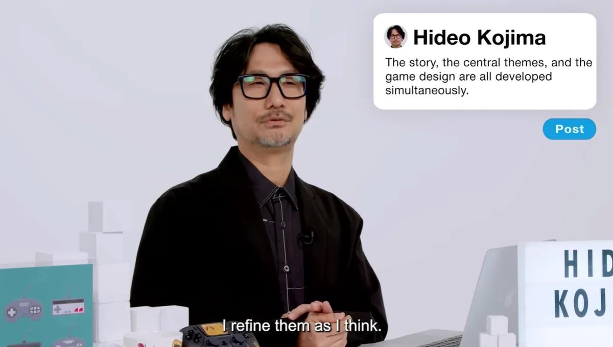 Kojima Turns The Camera On Himself And Revisits His Creative Rules