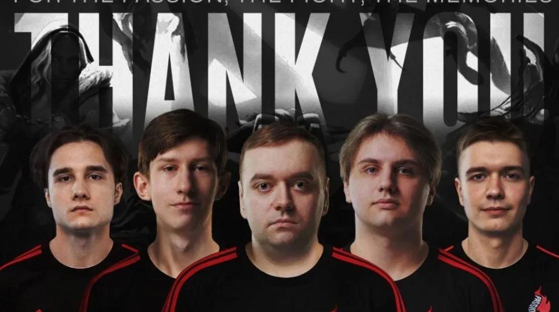 Passion UA Disbands Dota 2 Roster and Pauses Its Run in the Discipline