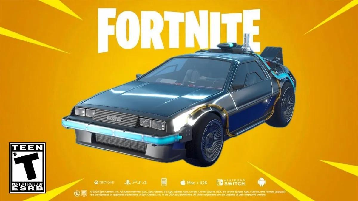 Fortnite Welcomes the Back to the Future DeLorean — Here’s How to Get It