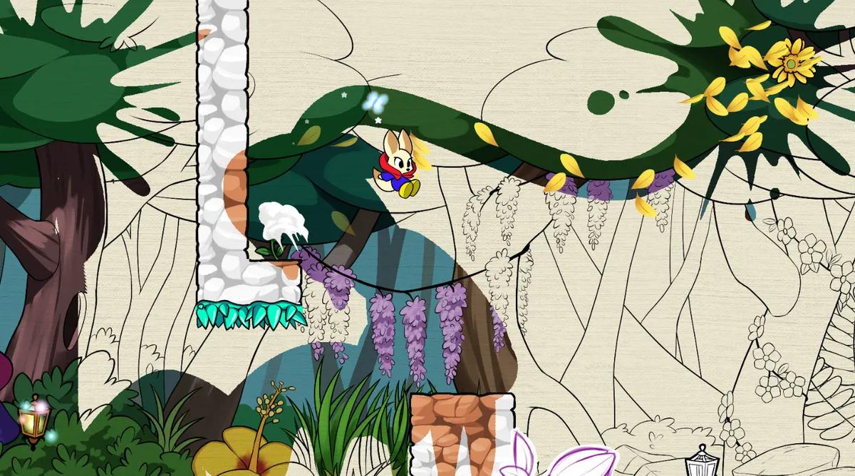 Pigment Brings A Complete Free Platformer To Steam Without Monetization