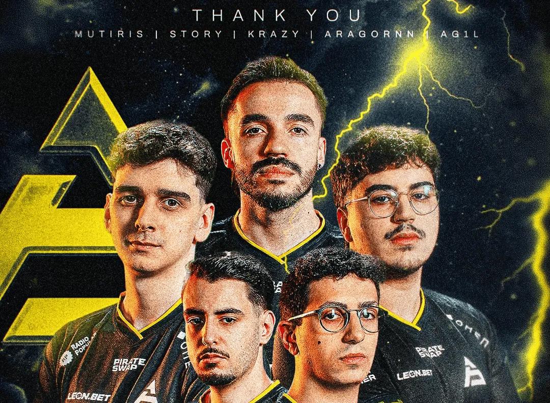 SAW sell their CS2 roster: MUTiRiS, aragornN and krazy join BC.Game Esports