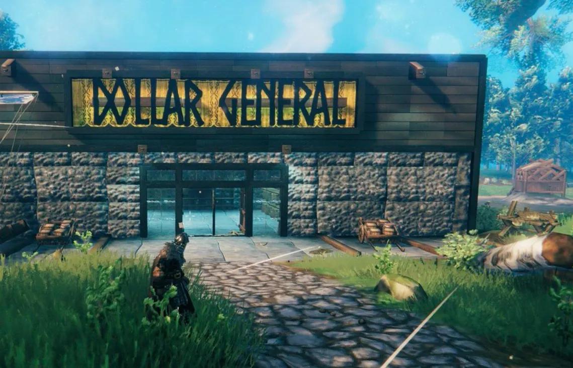 Valheim Player Refuses To Stop Building Dollar Generals Despite Friends Protesting