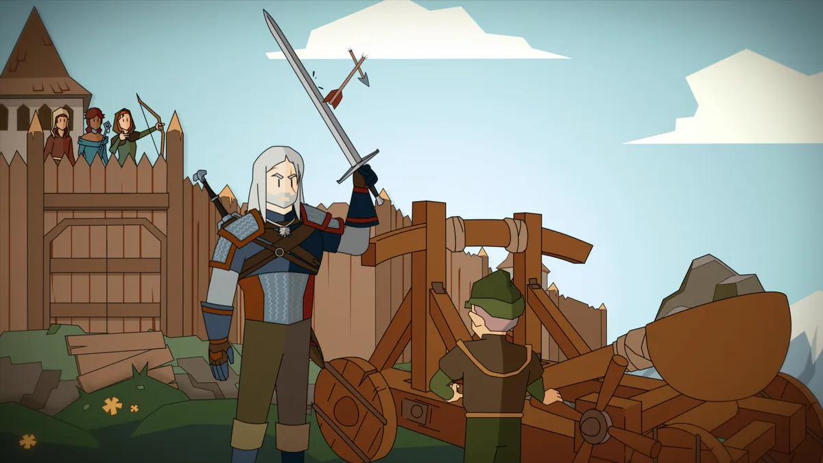 A New Ballad Of Geralt In Reigns: The Witcher
