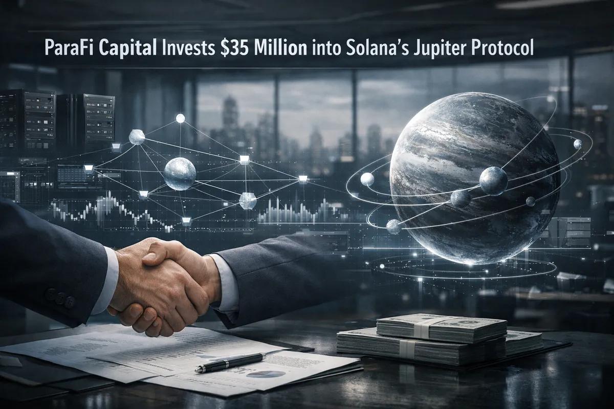 ParaFi Capital Invests $35 Million into Solana's Jupiter Protocol