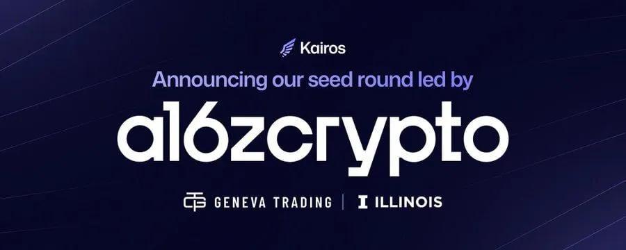 a16z Continues to Push Kairos: New Tool for Prediction Market Traders Attracts $2.5 Million in Investments