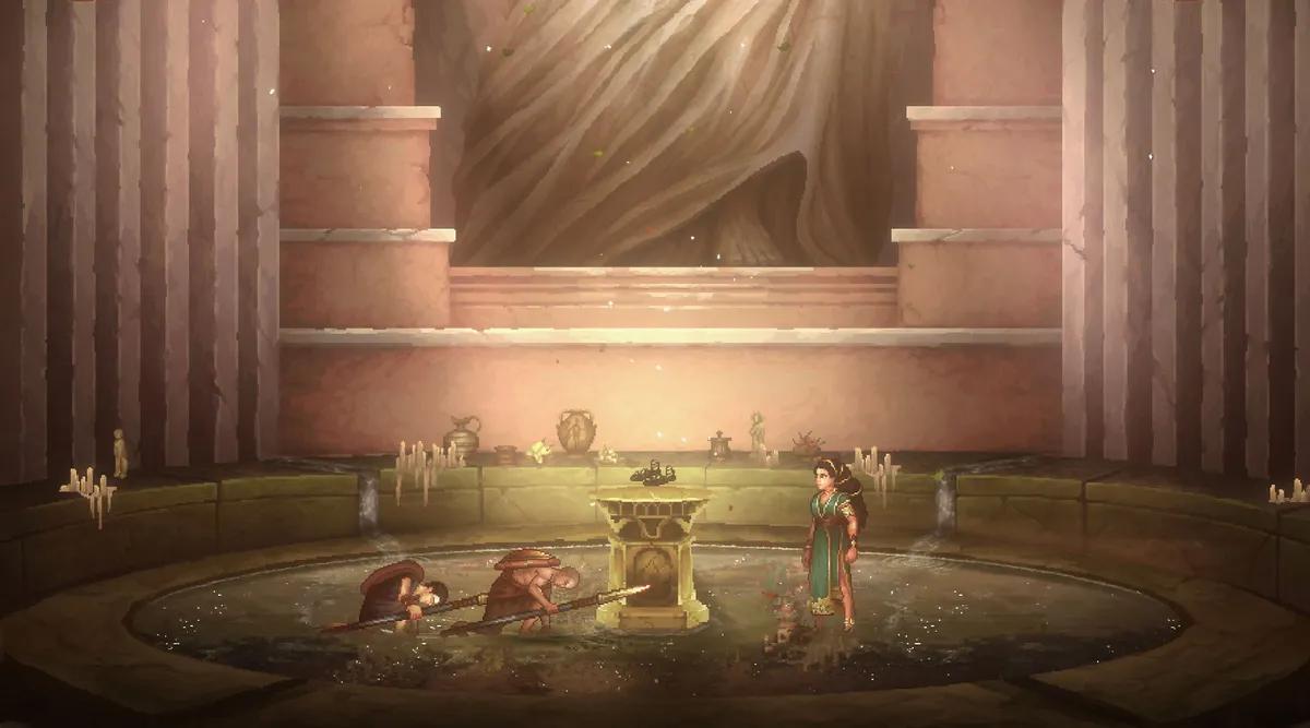 New Retro God of War Entry Stumbles With Lifeless Combat And Confusing Visual Design