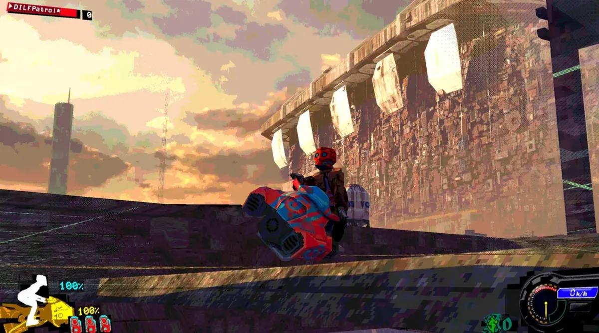 From The Desolation Of Rain World Comes A Loud And Fast Cyberpunk Racer