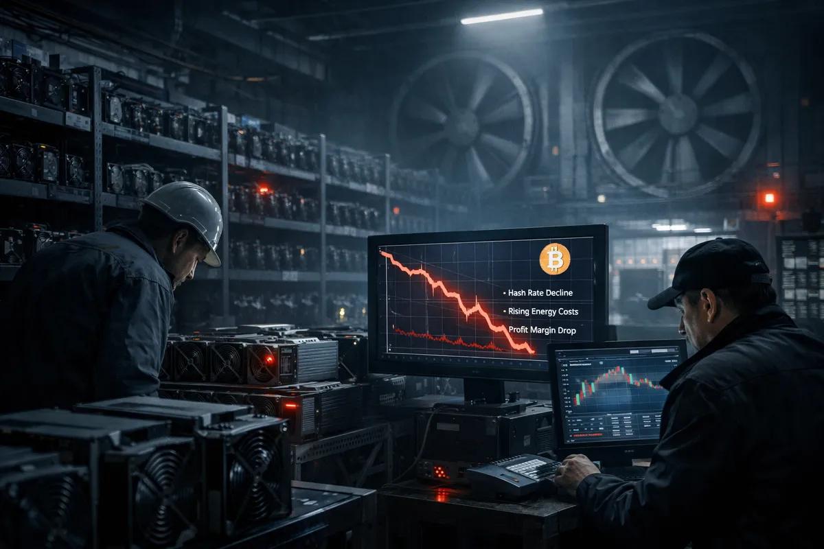 Bitcoin Miners Face Mass Shutdowns Amid Profitability Crisis in 2026