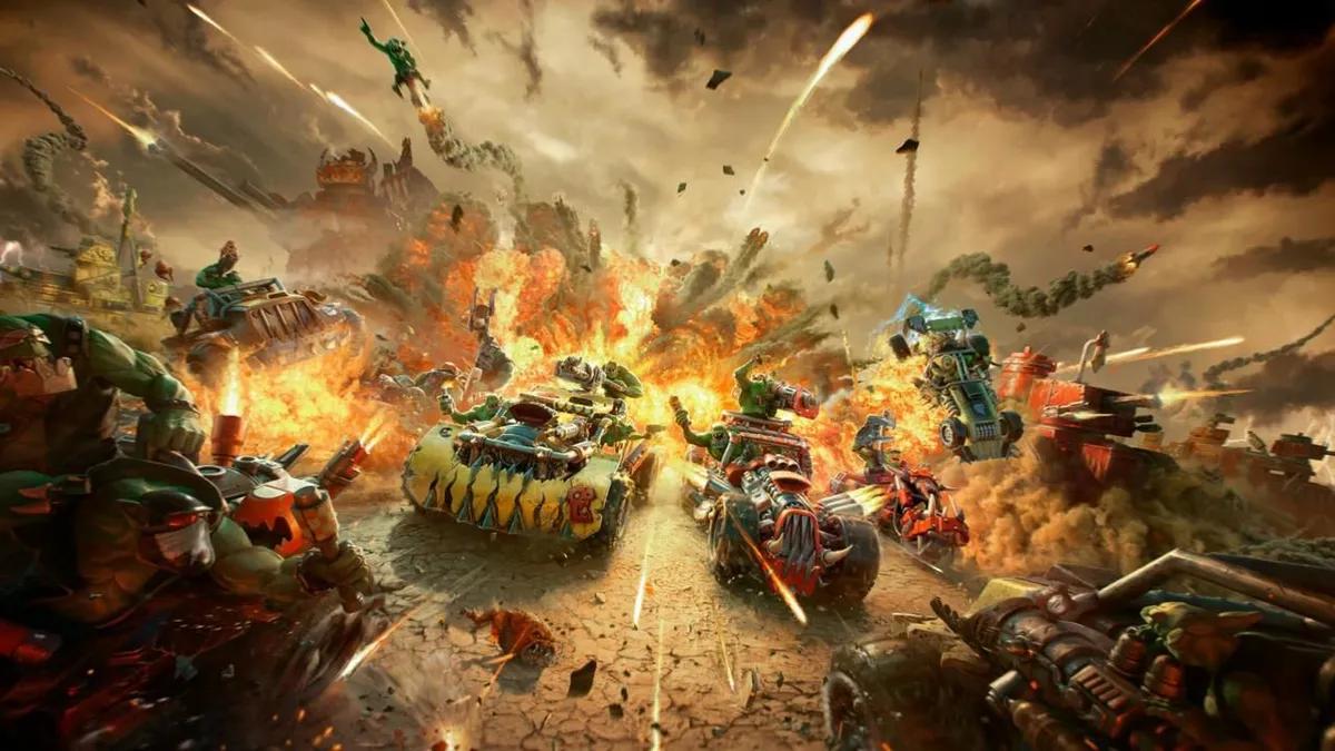 Warhammer 40,000: Speed Freeks Coming to PS5 - Orky Combat Racing Hits Consoles in 2026
