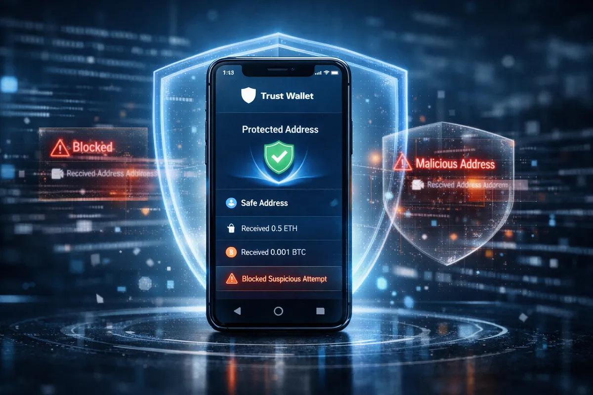 New Feature in Trust Wallet: Protection Against Address Poisoning and Dusting Attacks