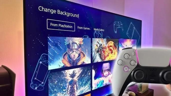 Sony Expands PlayStation Welcome Hub with Full-Screen Background Customization