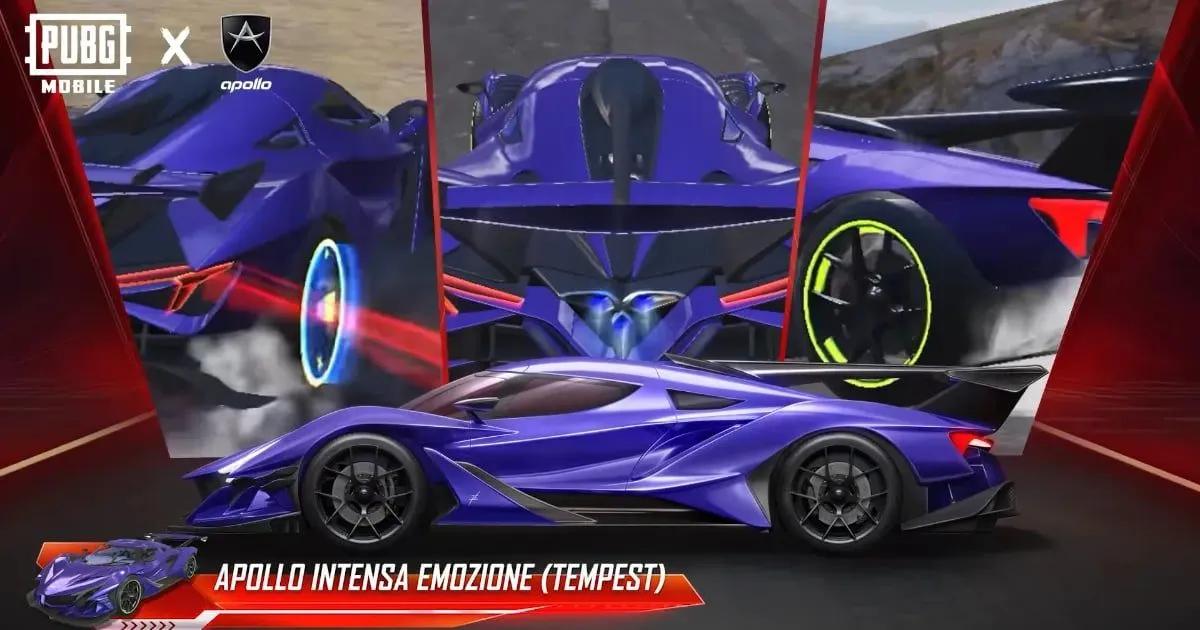 PUBG Mobile x Apollo Automobil Brings Exclusive Hypercars to the Game This March