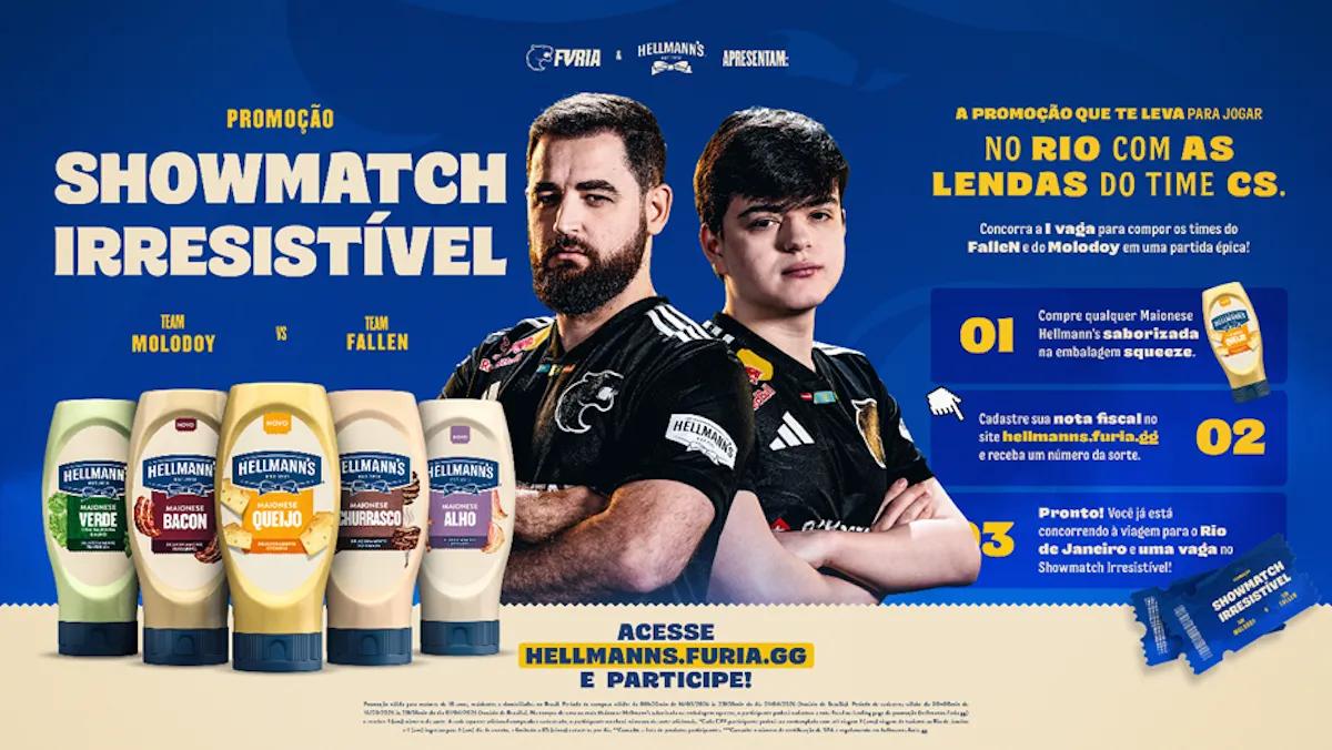 Buy Mayo, Play with FalleN: Hellmann’s Sends Fans to IEM Rio 2026