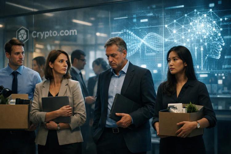 Crypto.com to Lay Off 12% of Employees Amid Major AI Integration