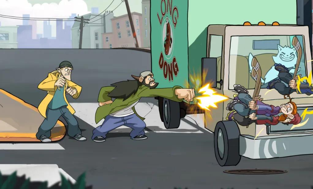 Jay and Silent Bob Punch Their Way Across the View Askewniverse on 4/20