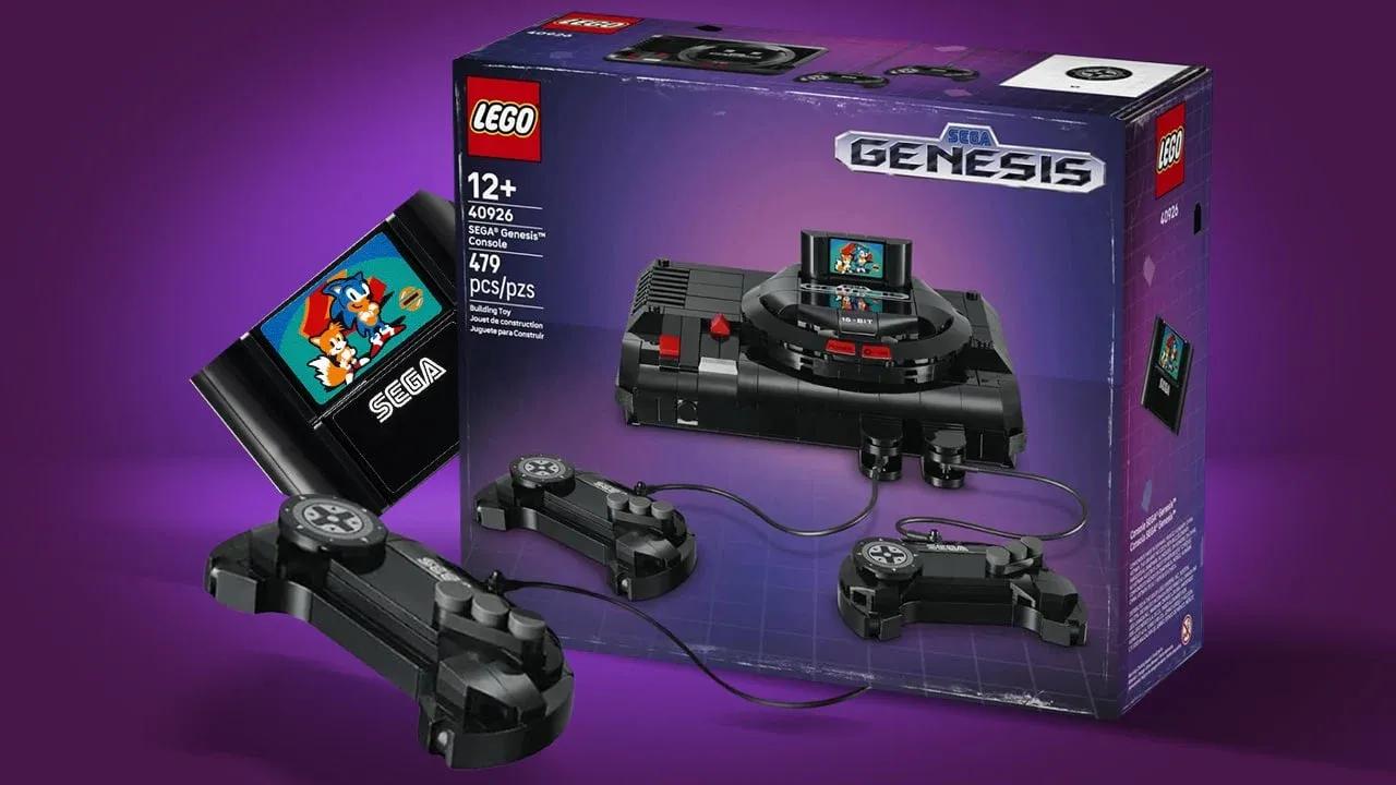LEGO Reveals Compact Sega Mega Drive Set with Retro Appeal