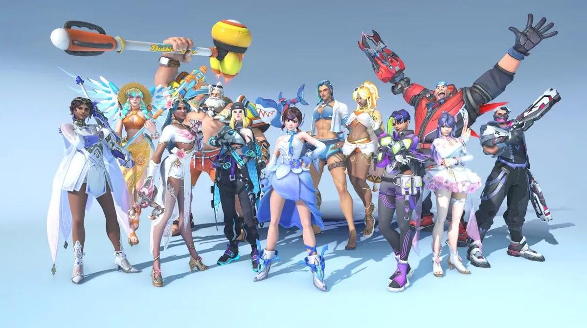 Overwatch Survey Reveals New Skin Concepts — From Battle Sharks to Hell Bikers
