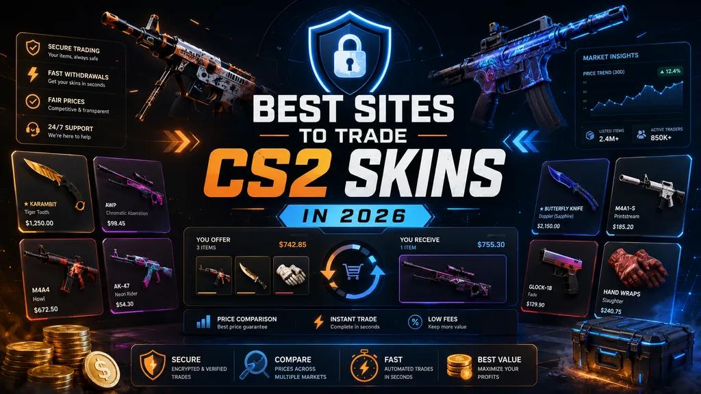 Best Sites to Trade CS2 Skins in 2026