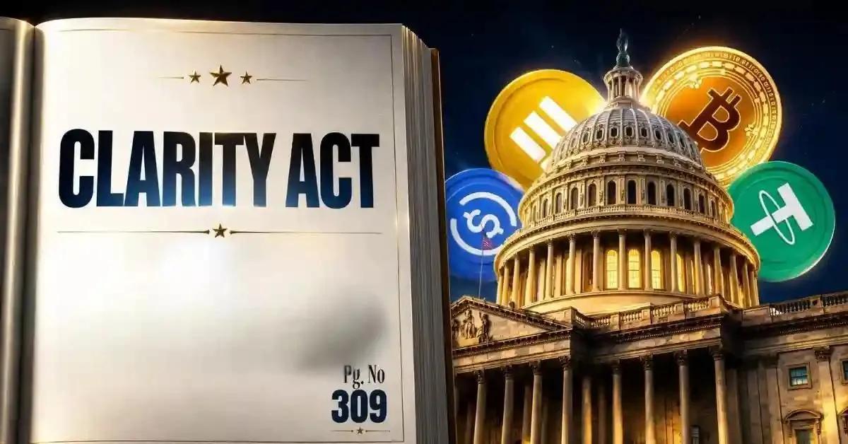 Major U.S. Crypto Regulation Vote Happening Today as Coinbase, Ripple and Fidelity Back CLARITY Act