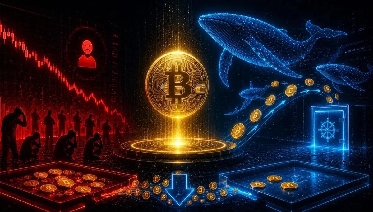 Nearly 11,000 BTC Left Exchanges in a Week as Whales Bought While Retail Investors Sold