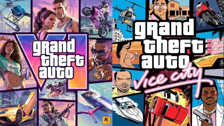 Fans Notice Similarities Between GTA 6 and GTA: Vice City Covers