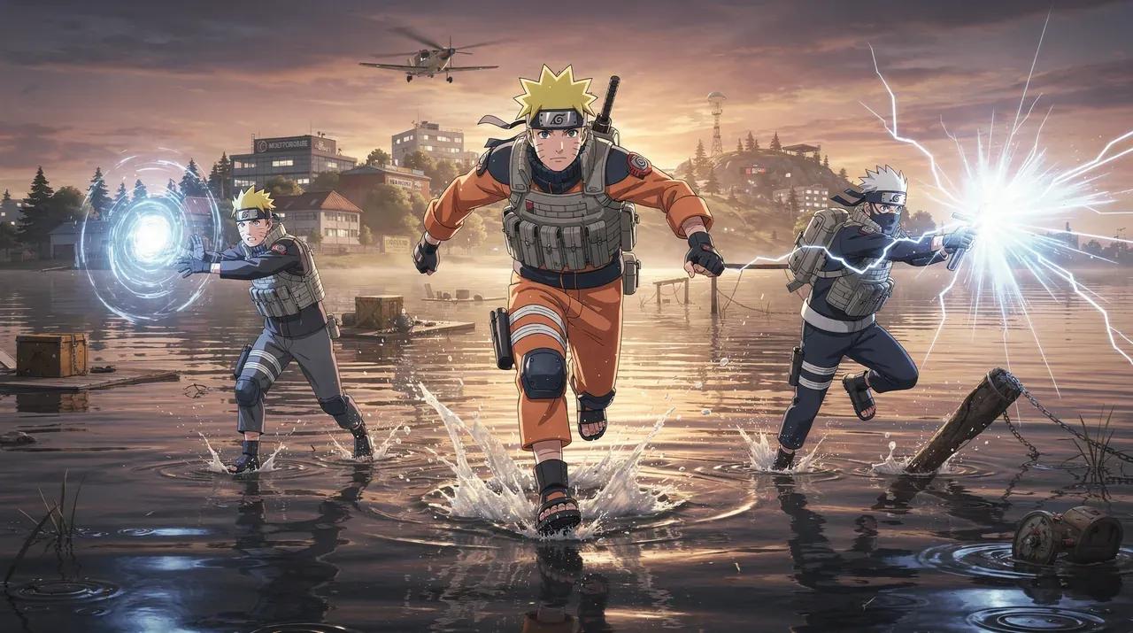 PUBG Mobile 4.5 Transforms Erangel Into the World of Naruto