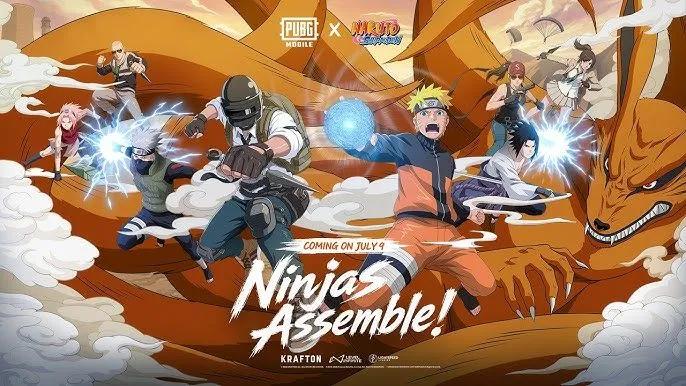 PUBG Mobile Reveals 9 Naruto Shippuden Character Skins