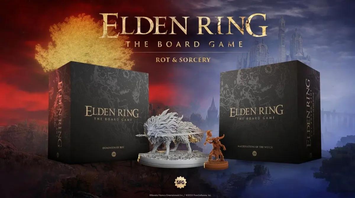 Elden Ring's Rot & Sorcery Board Game Expansion Locks In a July 2027 Release — Right as Steamforged Cuts Staff and Crowdfunding
