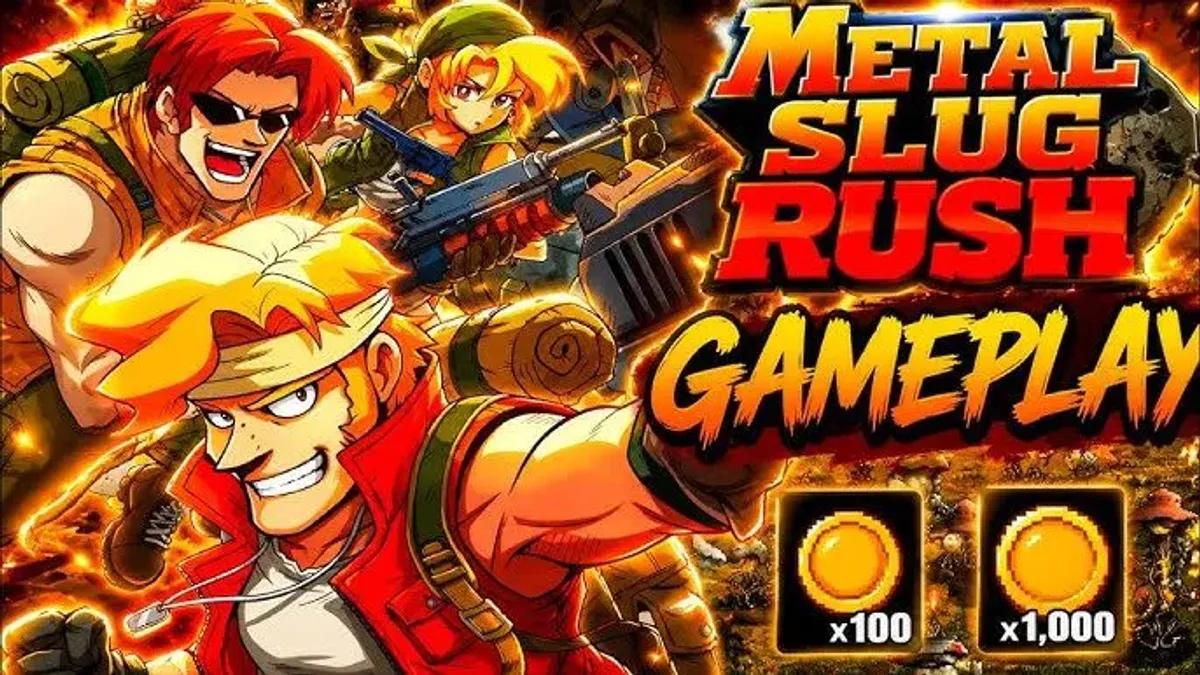 METAL SLUG RUSH Launches on Android and iOS With Roguelike Survival Gameplay