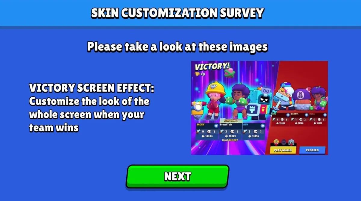 Brawl Stars Survey Hints at New Cosmetic Customization Features